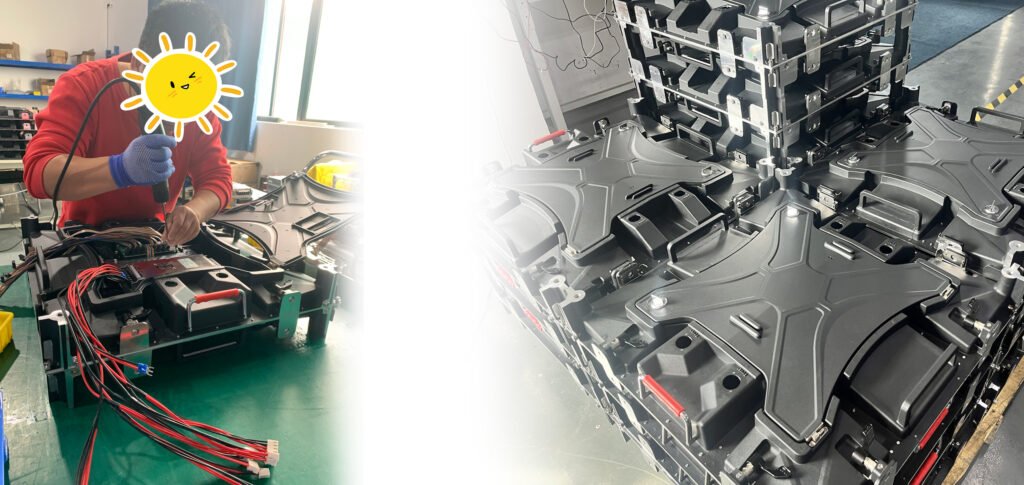 India project- 600pcs Indoor p3 576*576mm rental display  - News - 3