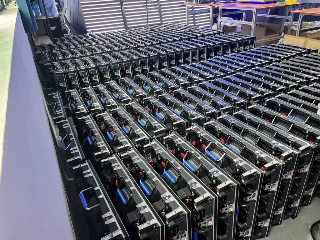 Indoor P3.91 500 × 500mm Event LED Video Display Screen - News - 3