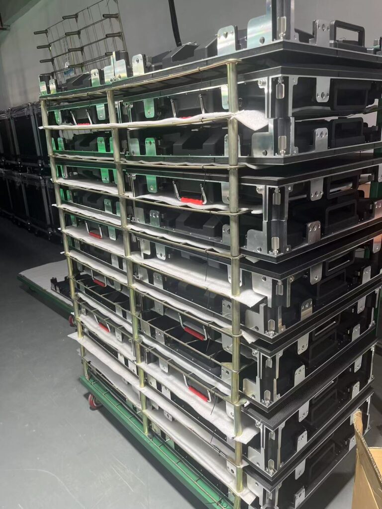 Indoor P3 576*576 rental, hongsheng lamp with mbi5253, high refresh rate 100sqm ready to Brazil - News - 3