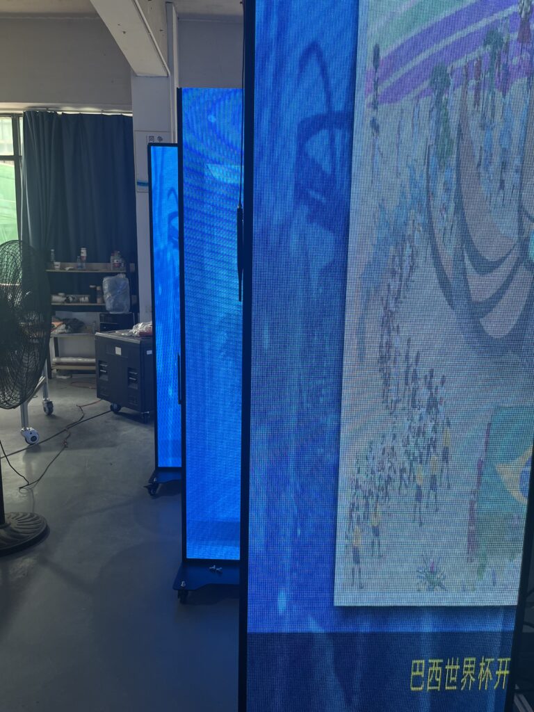Double sided advertising machine LED video display