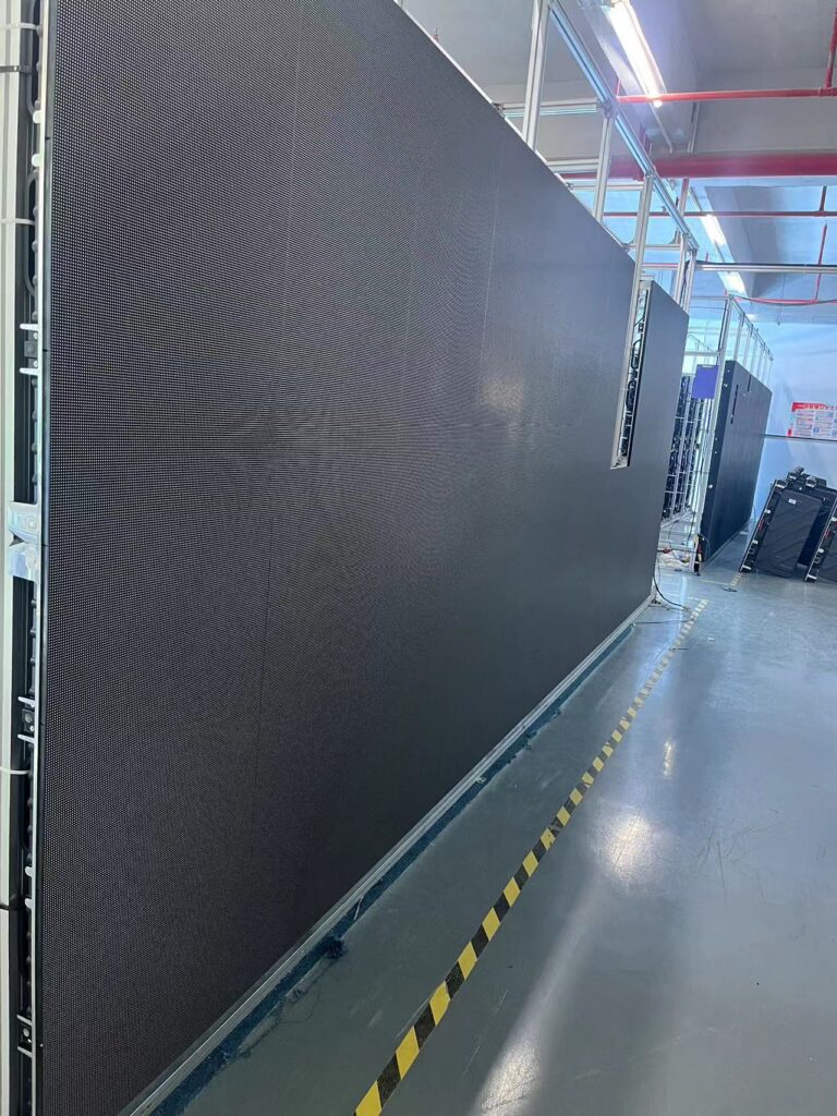 Outdoor P3.91 500mm×1000mm rental cabinet full colour LED video display - Company News - 2