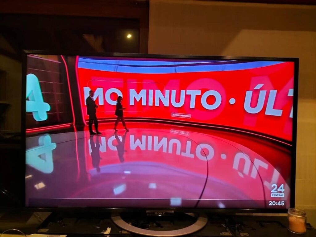 A huge TV studio screen solution in S America P1.86 soft - Showcase - 2