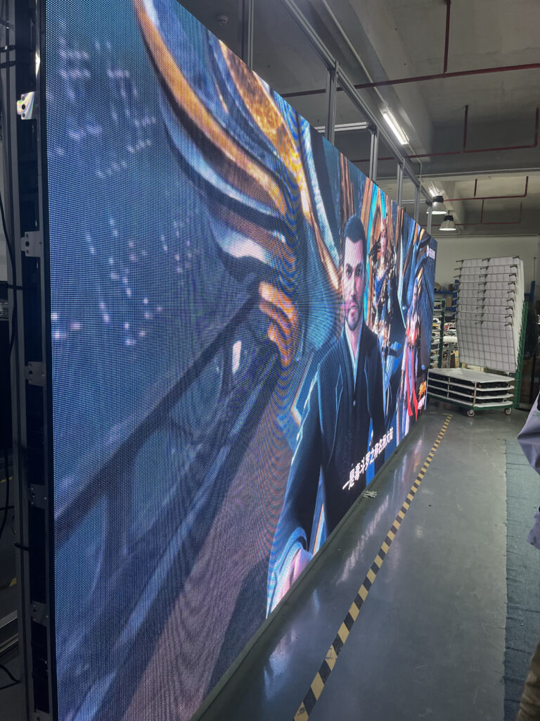 Lease 500 × 500 full-color LED video display - Company News - 1
